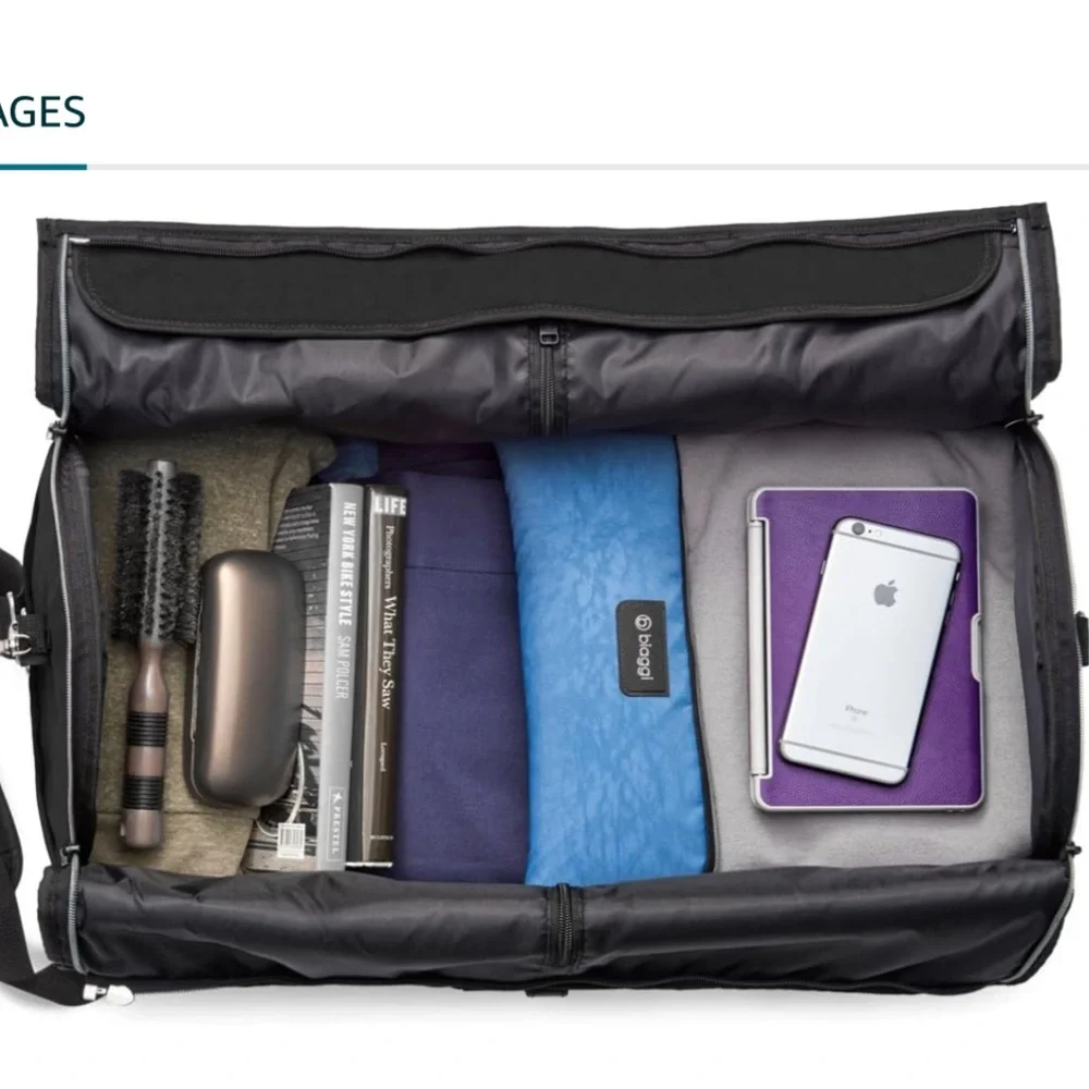 Biaggi Hangeroo Two-In-One Garment Bag and Duffle